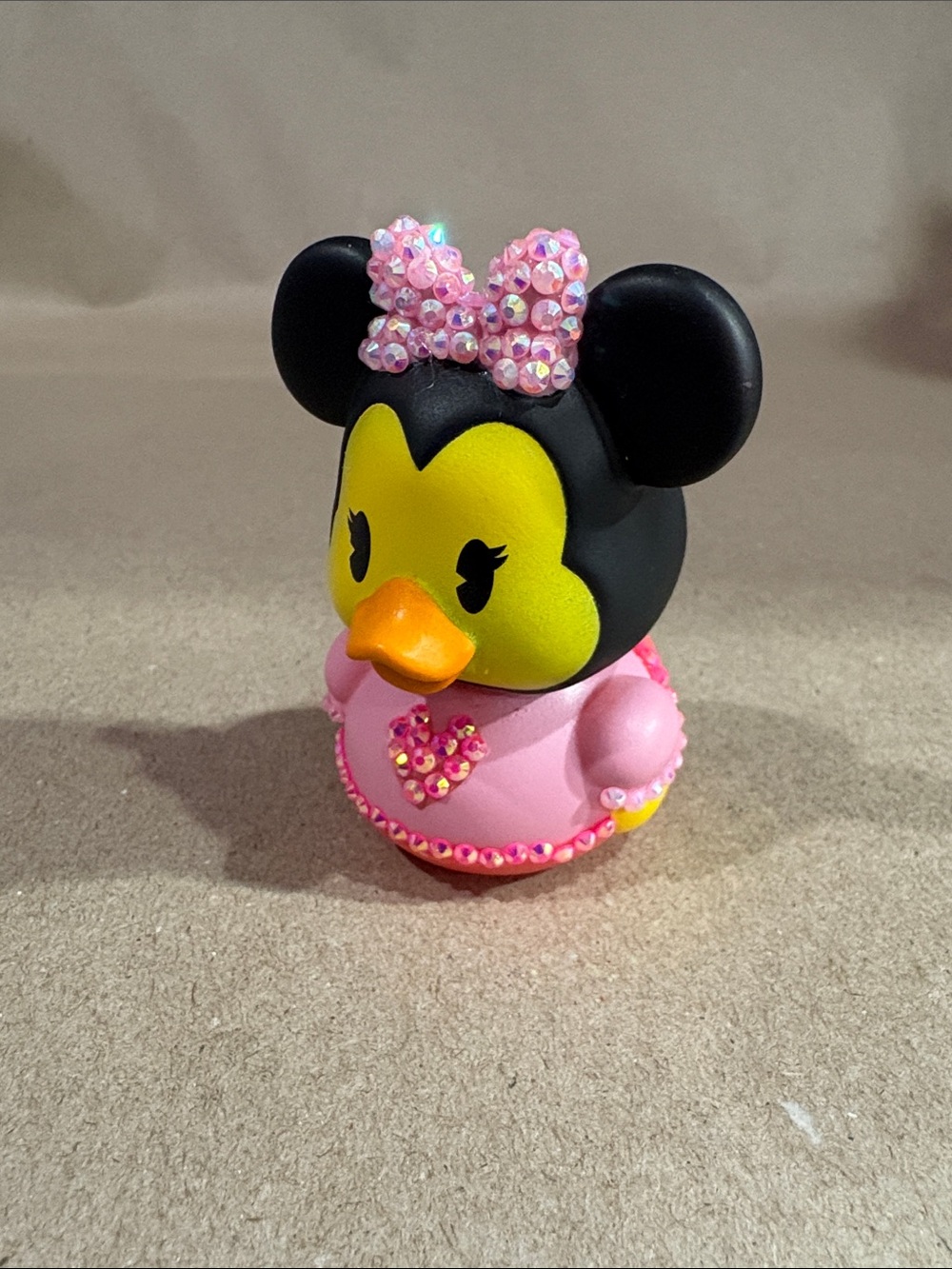 Blinged out Minnie Mouse Duck!